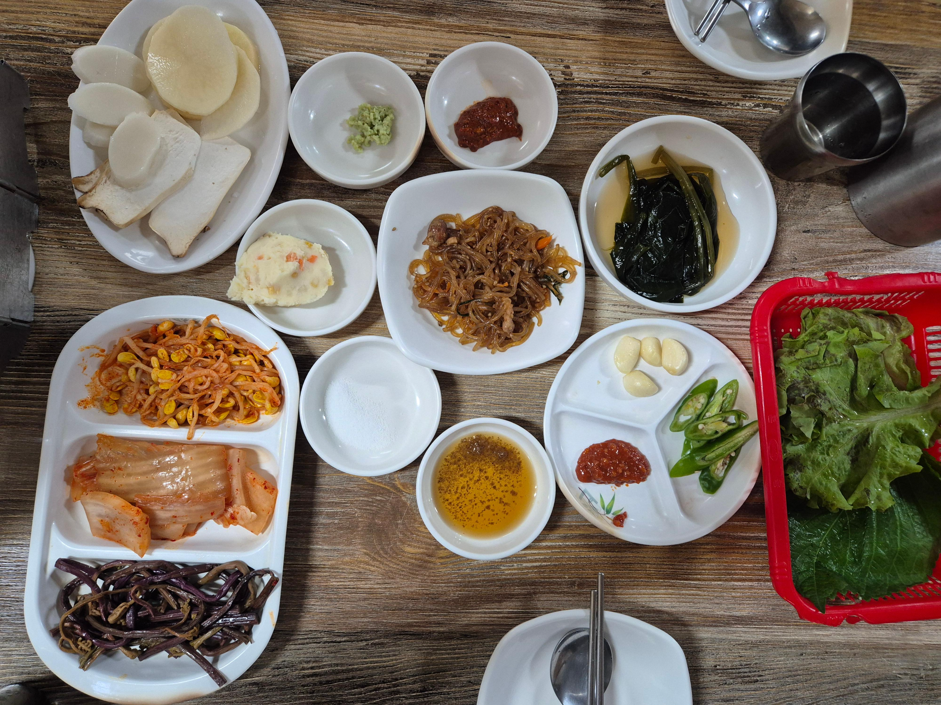 두루미 밑반찬