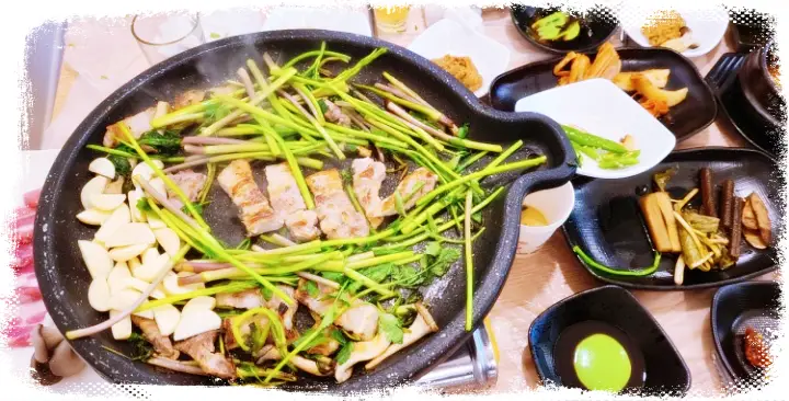 미나리 삼겹살 미나리 비빔밥 맛집 추천