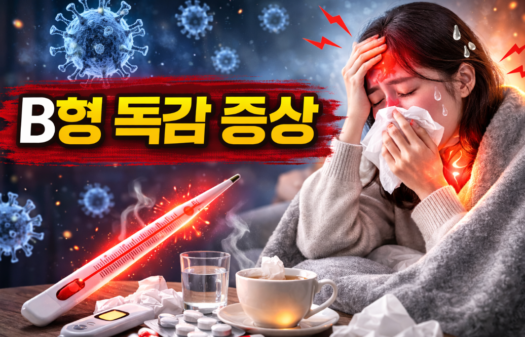 B형 독감 증상