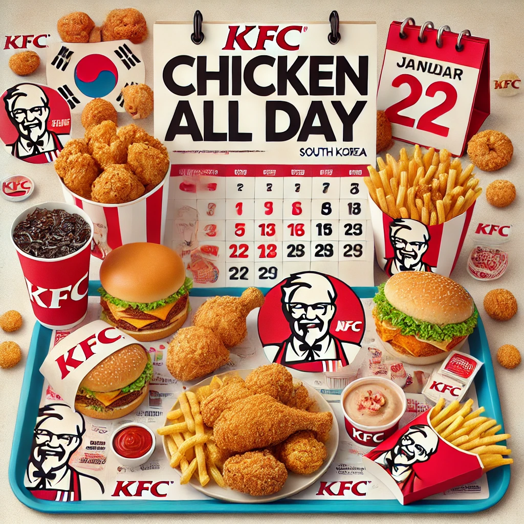 KFC 치킨올데이 날짜 &amp;#44; KFC 치킨올데이 메뉴 2