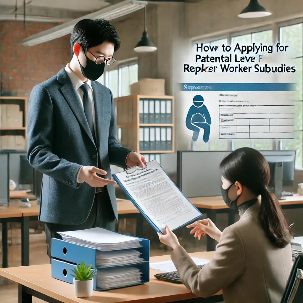 육아휴직 대체인력지원금 신청방법