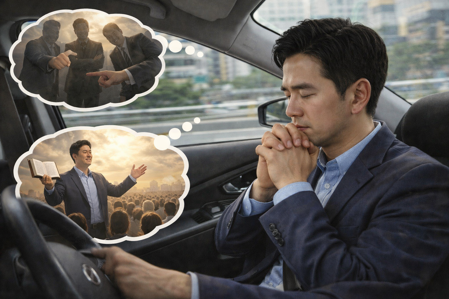 행 25:25 말씀에서, 바울에게서 죄를 찾고 그를 벌 주고자 하는 마음이 주변에 많이 있었으나 그들은 아무런 죄를 찾지 못했고, 오히려 하나님의 의를 이루는 도구가 된 것을 보며, 세상에서도 죄 없는, 흠결없는 자가 되기를 힘쓰고, 주님의 진리와 복음이 전파되는 것에 마음을 두고 기도하는 시간을 갖는 모습입니다.