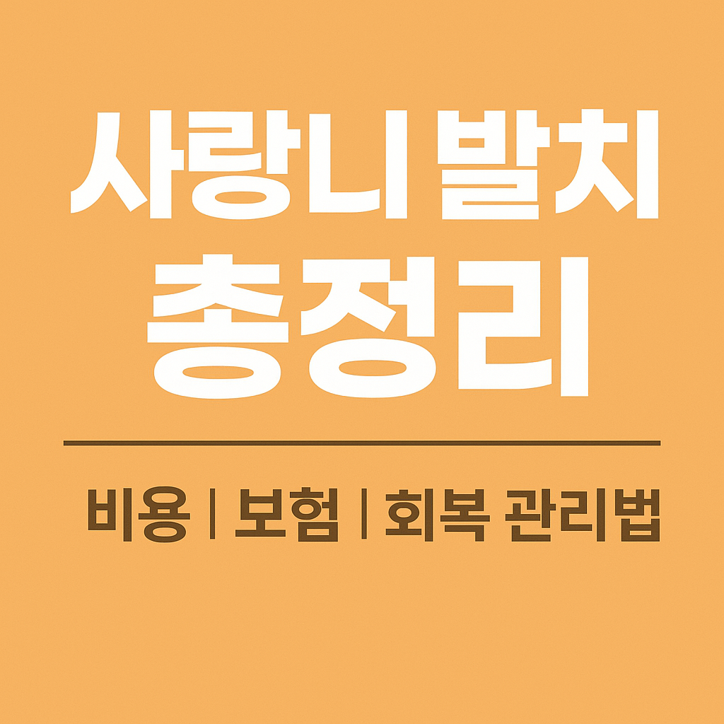 &ldquo;사랑니 발치 총정리&ldquo; 문구이미지
