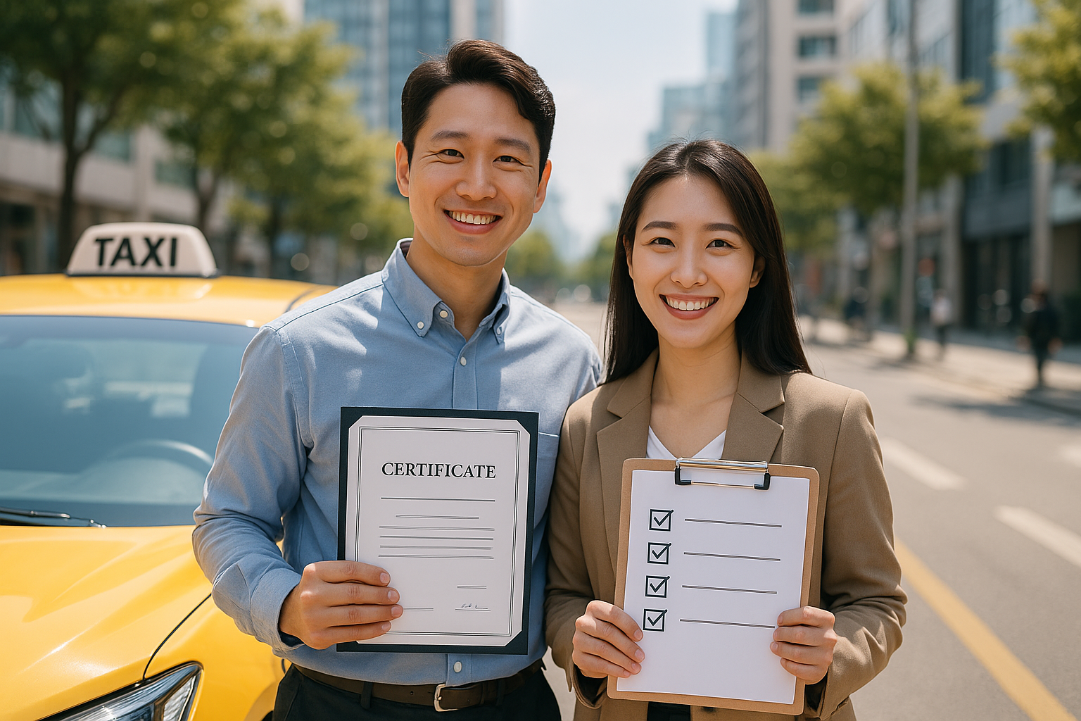 택시운전자격증 취득방법과 자격 조건 총정리