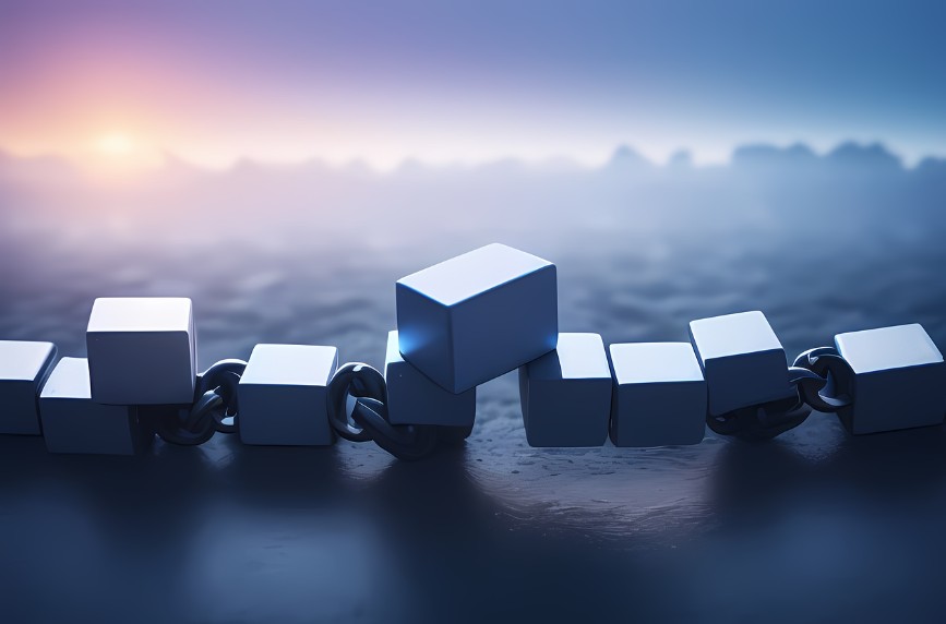 블록체임 관련 사진