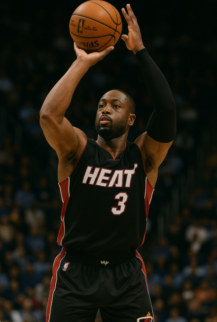 드웨인 제이드의 슈팅 장면