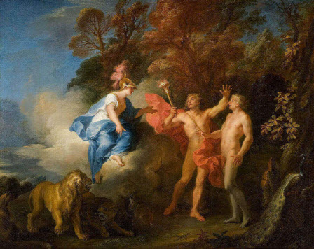 아테나의-도움을-받은-프로메테우스의-인간-형성---루이-드-실베르트