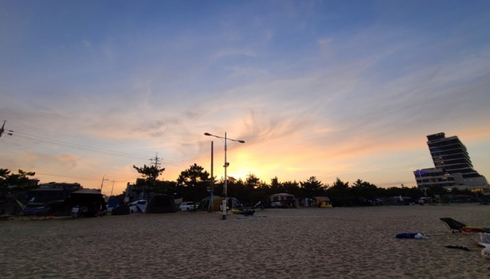 고성 송지호 해변 