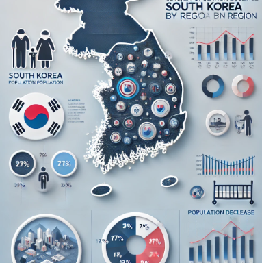 인구 감소 심각! 2024년 한국 지역별 현황 관련 사진