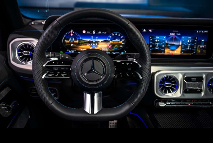 벤츠 전기차 지바겐 외관/실내 디자인