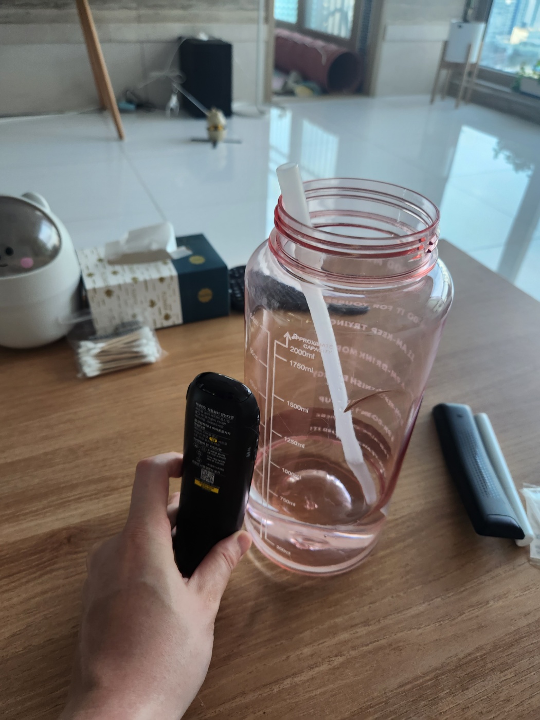 제품 크기 비교