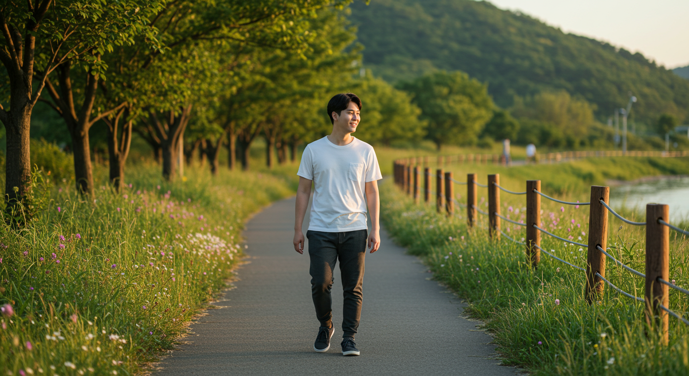 건강한습관 산책 30분운동