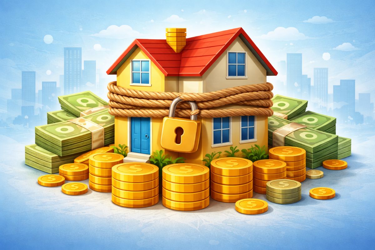 부동산 중심 자산 쏠림