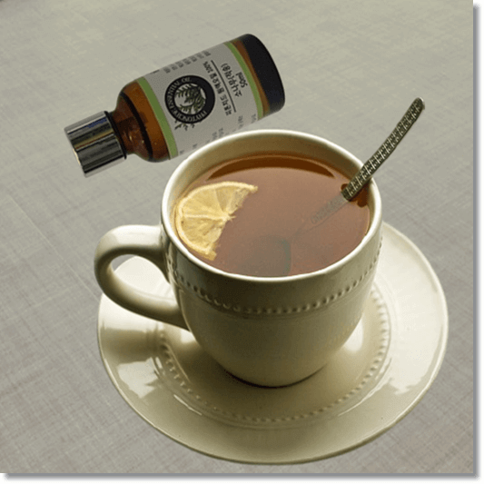 적송유 먹는 법, 적송유 차