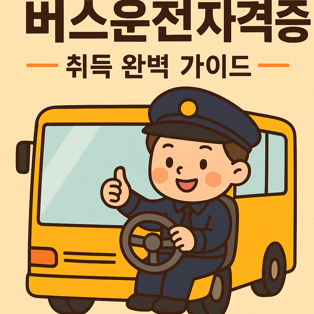 버스운전 자격증 취득 완벽 가이드