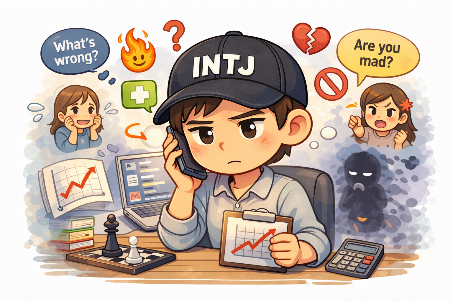 INTJ가 차갑다는 소리 듣는 이유