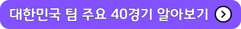 파리 올림픽 대한민국 팀 주요 40경기 알아보기