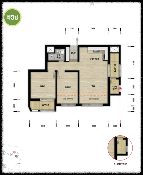 군포 10년 공공 임대 평면도_51.73G
