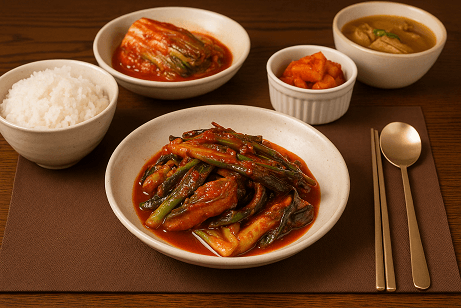 삼백초 무침
