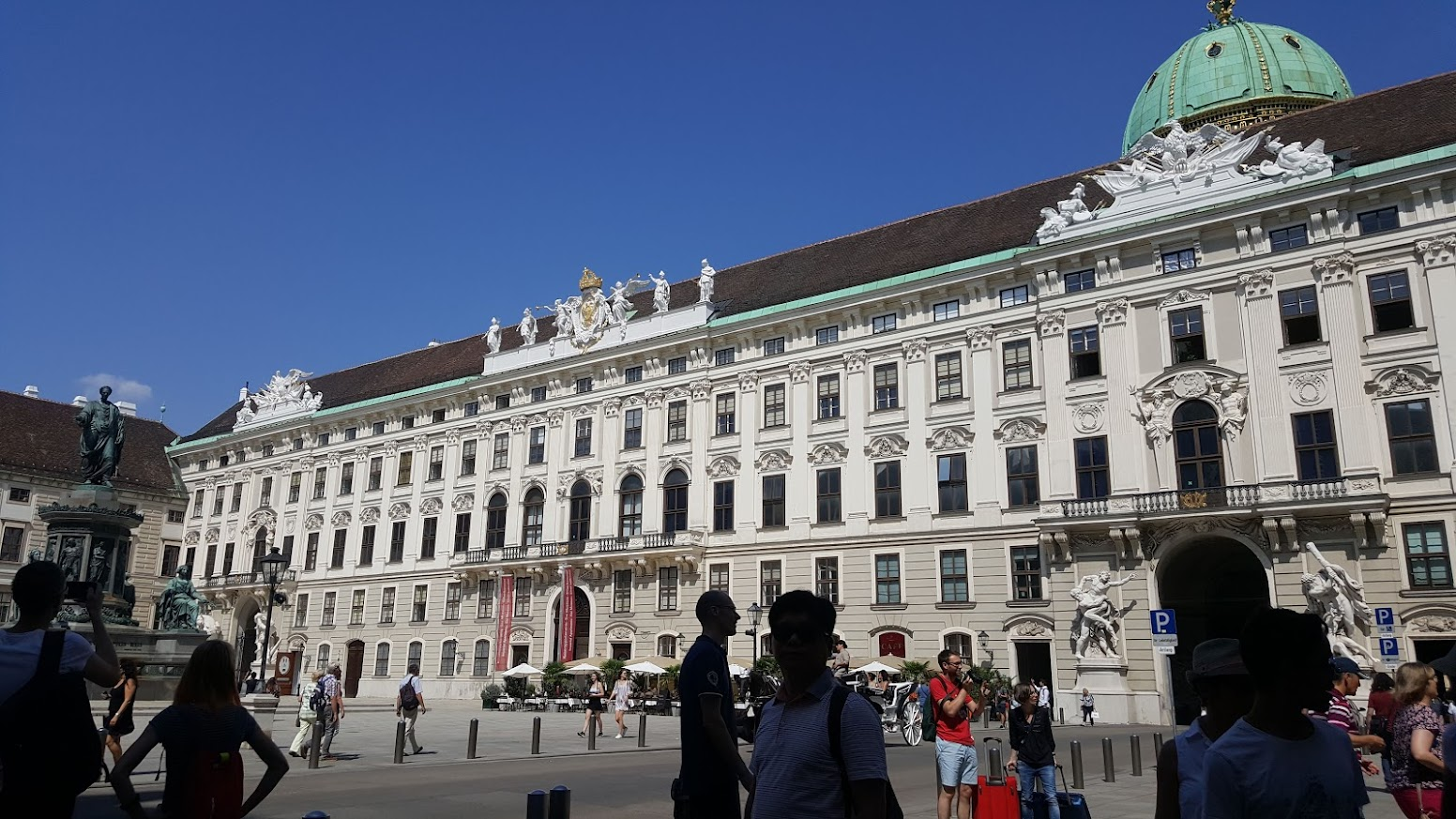 오스트리아 빈 호프부르크 왕궁 사진