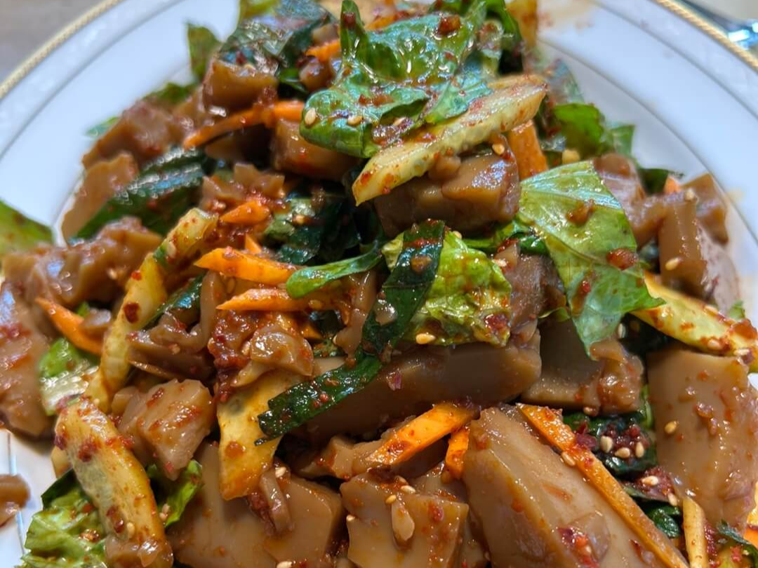 도토리묵 무침