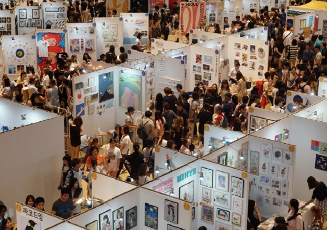 서울 일러스트페어 사진