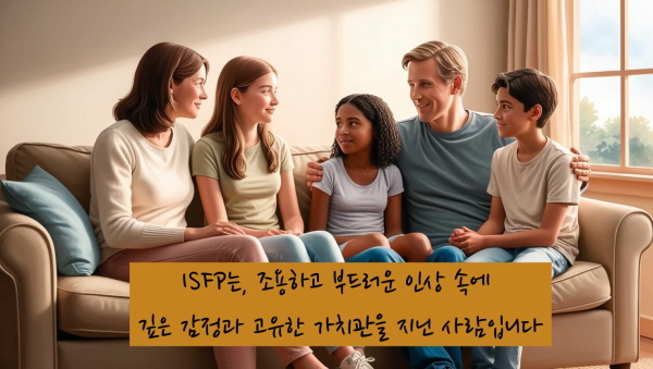 ISFP는 조용하고 부드러운 인상 속에 깊은 감정과 고유한 가치관을 지닌 사람입니다에 관한 사진입니다.