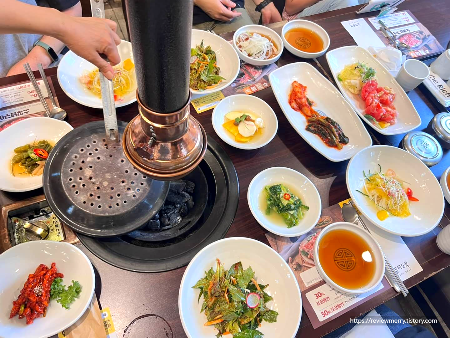 기본반찬 사진