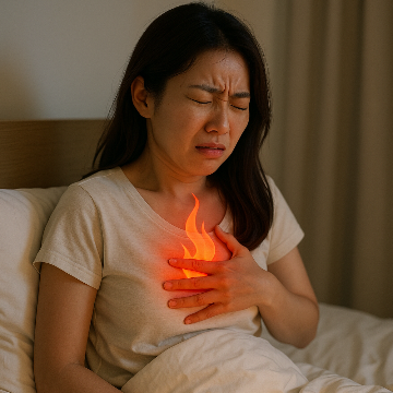 속이 자주 쓰릴때, 역류성 식도염 증상 및 자연치료 방법