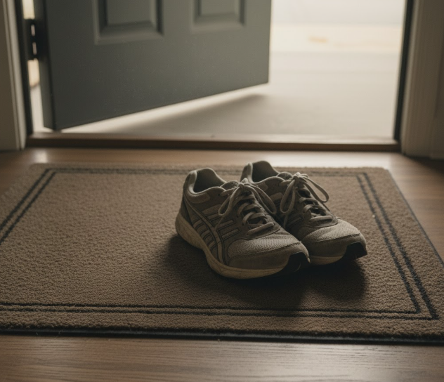 나란히 놓인 운동화