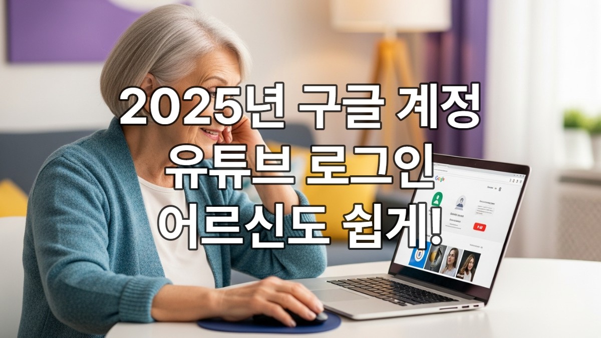 구글 계정 만들기 및 유튜브 로그인 방법