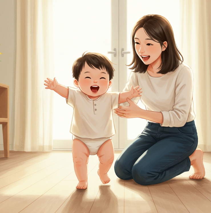 10~12개월: 첫걸음마 감격의 순간ㅠㅠ