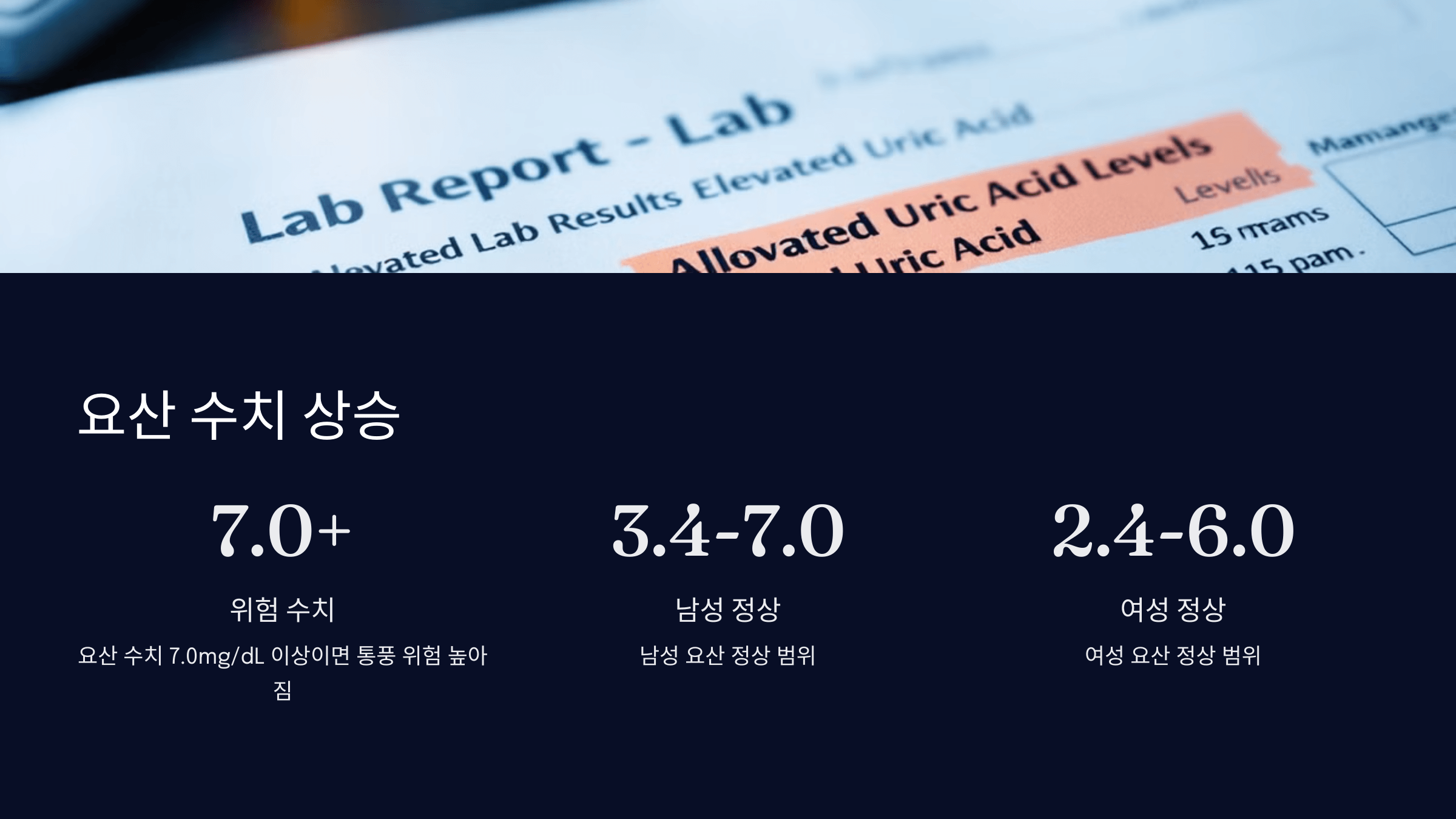 통풍과 관련된 사진입니다.