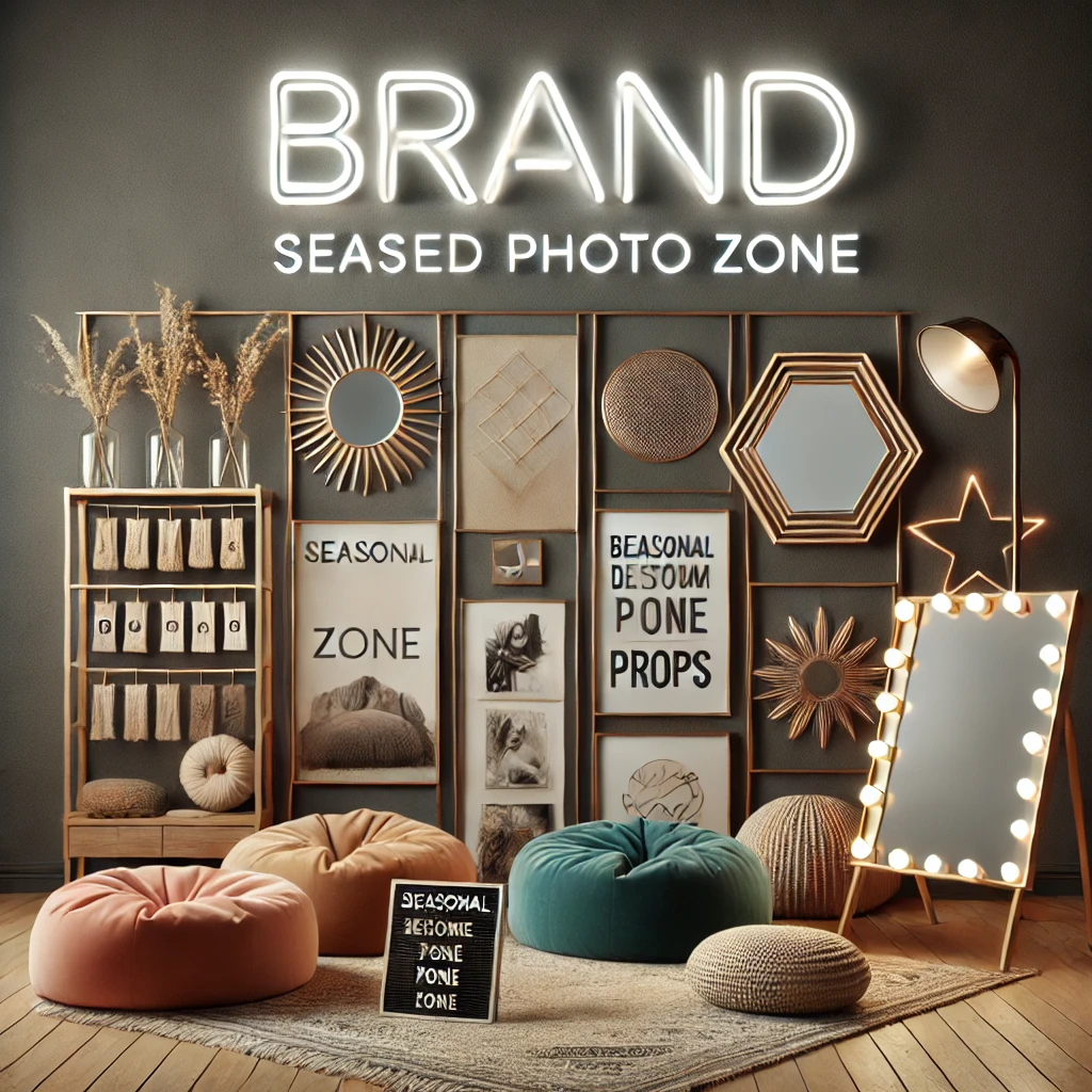 네온사인 포토존