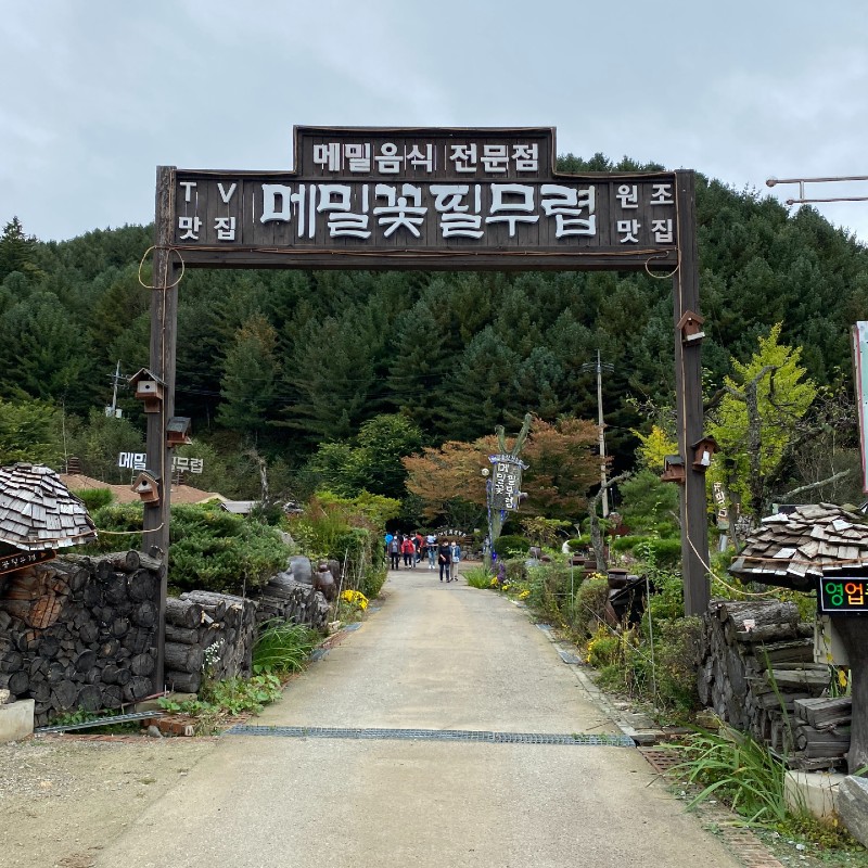 메밀꽃 필 무렵 메밀국수