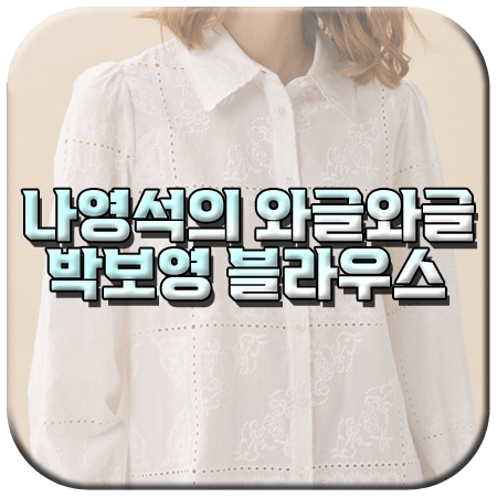 나영석의 와글와글 박보영 블라우스