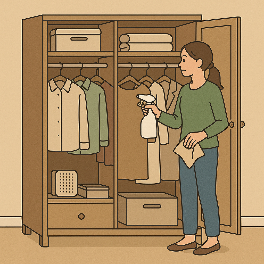 옷장 곰팡이 관리