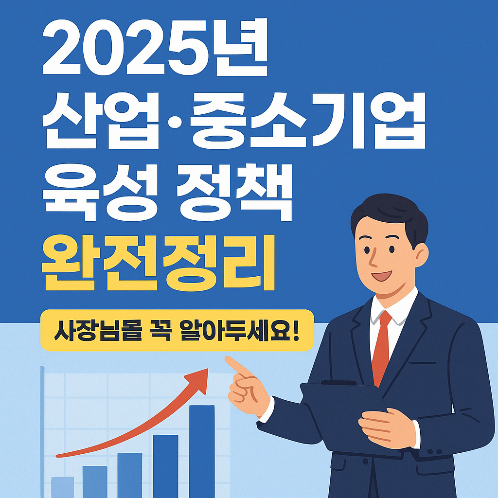 2025년 중소기업·자영업자 지원 총정리 – 서빙로봇·키오스크·친환경까지