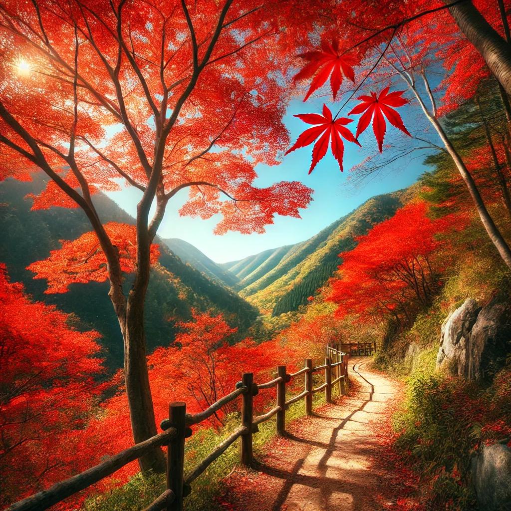 순창 강천산 단풍시기