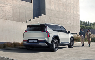 EV9 후면 사진