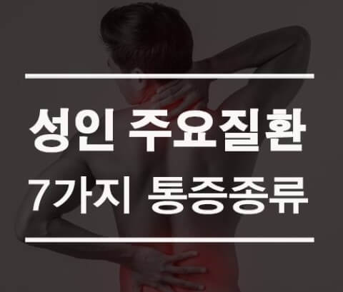 성인 질환과 통증