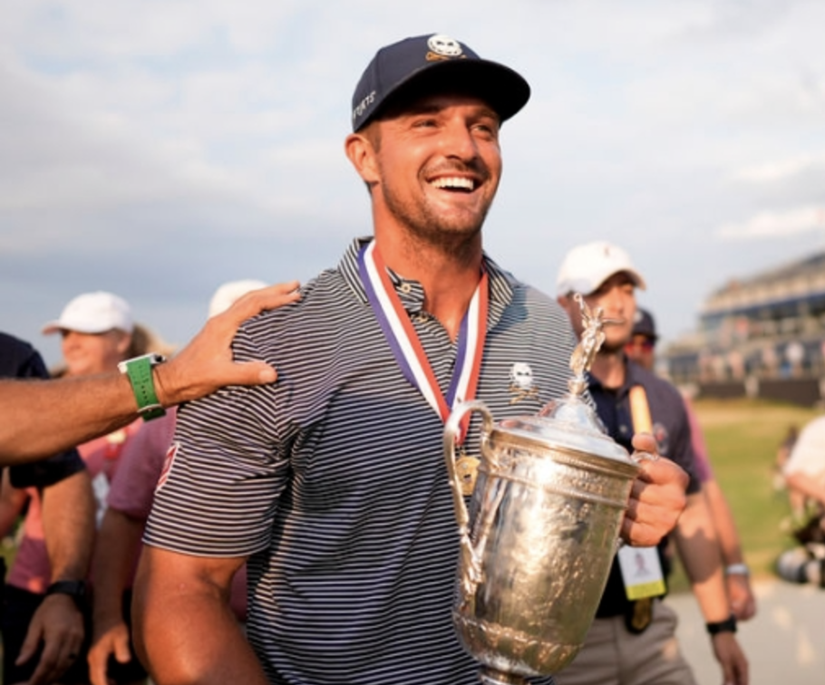 한국선수 최초로 LIV골프에 진출한 장유빈 (좌)한국선수 최초로 LIV골프에 진출한 장유빈, (우)지난해 US오픈 우승자 브라이슨 디섐보