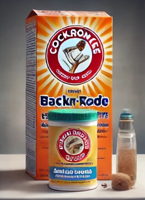 베이킹소다와 바퀴벌레 퇴치 재료