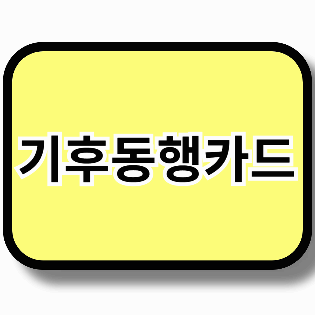 기후동행카드
