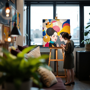 2025년 고급 인테리어 트렌드 자연 소재