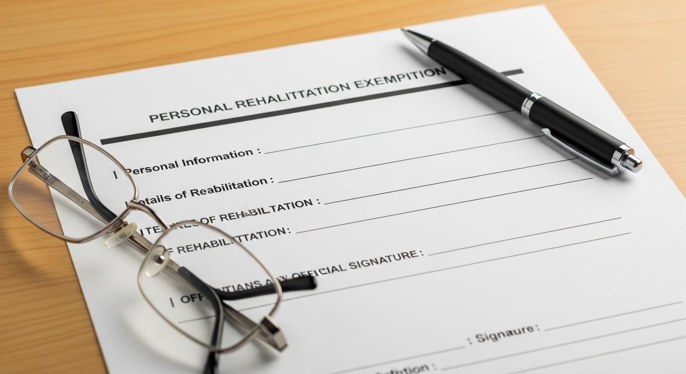 개인회생면책신청서양식