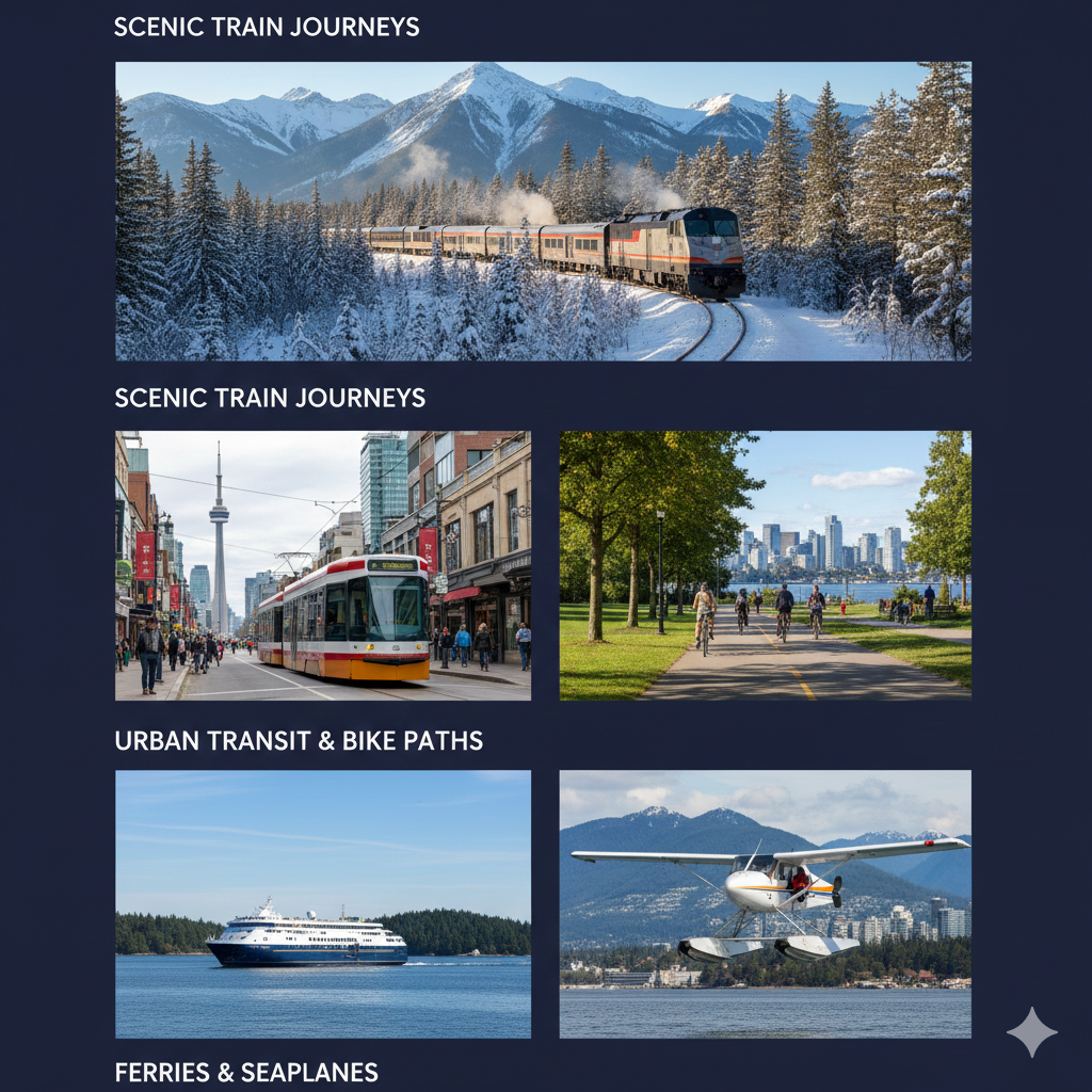 캐나다여행중 이동할수있는 교통수단