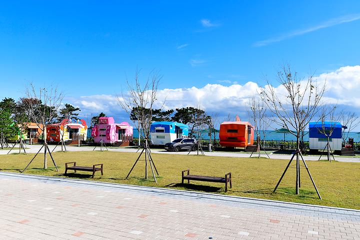 강동오토캠핑장. 울산광역시 북구 당사동 87