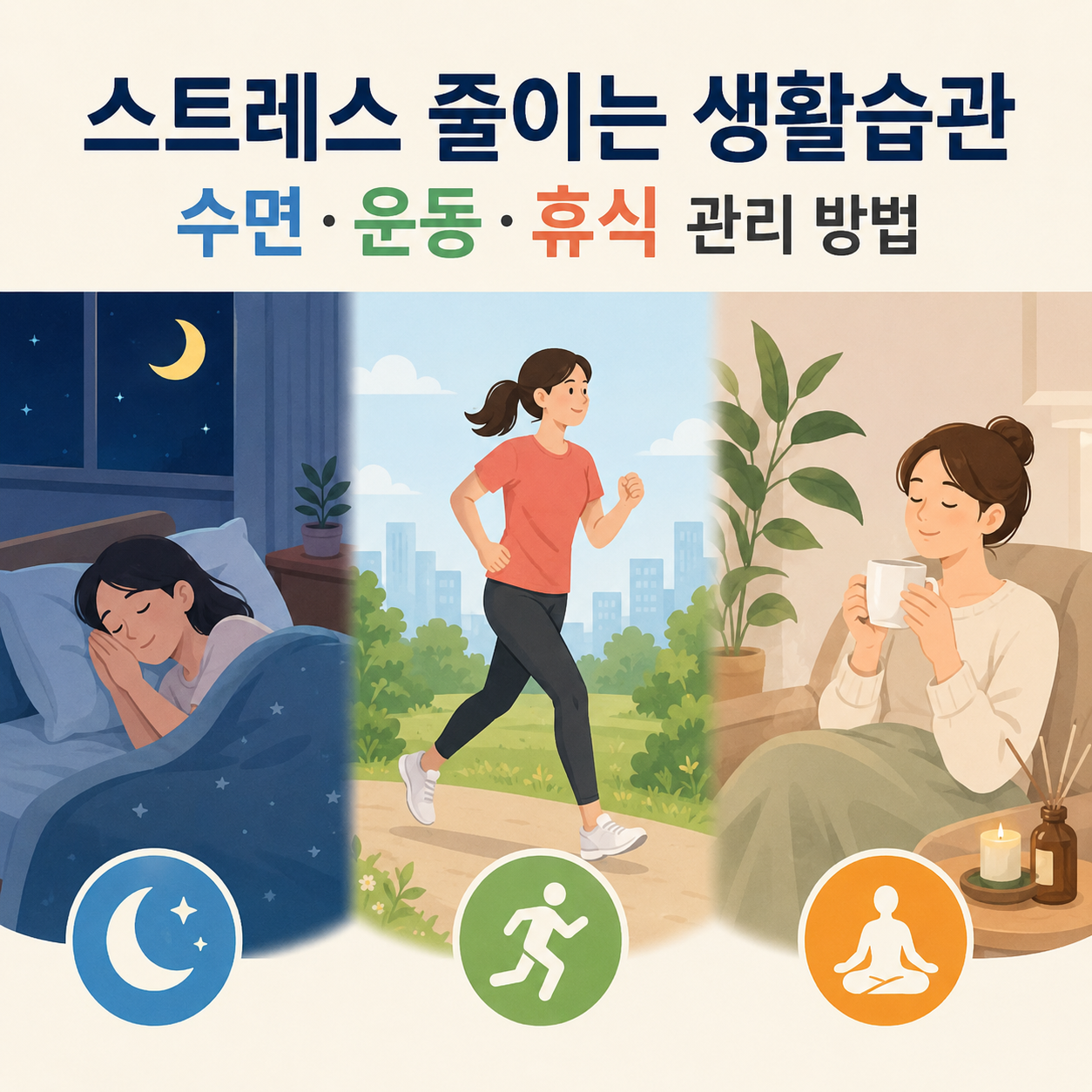 스트레스 줄이는 생활습관