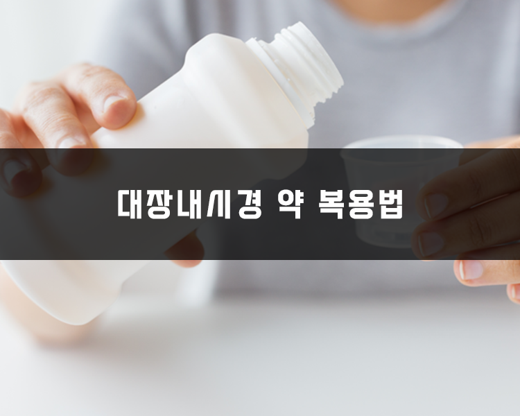 대장내시경 약 복용법 정리
